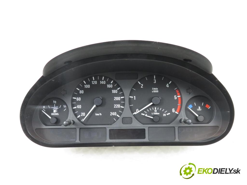 BMW 3 (E46) SEDAN 2001 110,00 320 d 150 - M47 D20 (204D4) 1995,00 Prístrojovka elektrický 0263639002 ; 6915239