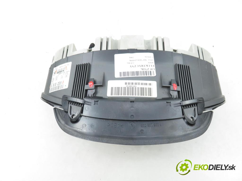 BMW 3 (E46) SEDAN 2001 110,00 320 d 150 - M47 D20 (204D4) 1995,00 Prístrojovka elektrický 0263639002 ; 6915239