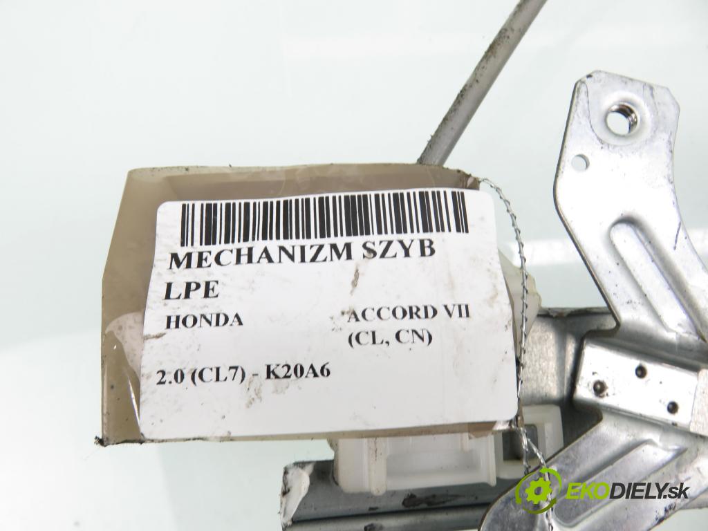 HONDA ACCORD VII (CL, CN) SEDAN 2004 114,00 2.0 (CL7) - K20A6 1998,00 Mechanizmus okien CM011260