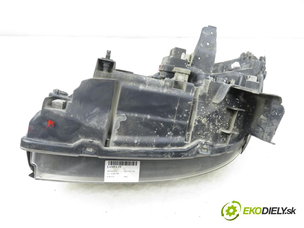 RENAULT SCENIC I (JA0/1_) MINIVAN 2001 0,00 1.6 - K4M 708 1598,00 světlo PP 7700432093 ; 7701047602