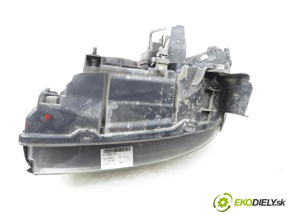 RENAULT SCENIC I (JA0/1_) MINIVAN 2001 0,00 1.6 - K4M 708 1598,00 světlo PP 7700432093 ; 7701047602