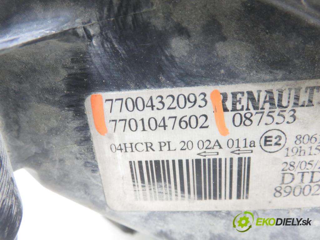 RENAULT SCENIC I (JA0/1_) MINIVAN 2001 0,00 1.6 - K4M 708 1598,00 světlo PP 7700432093 ; 7701047602