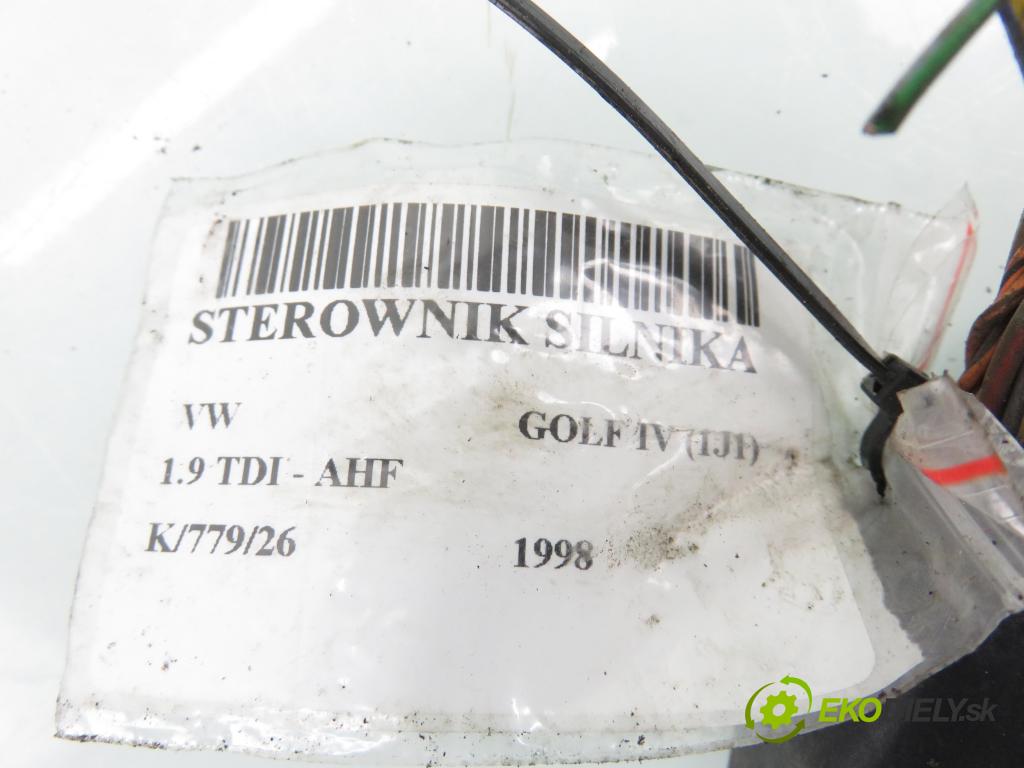 VW GOLF IV (1J1) HB 1998 81,00 1.9 TDI - AHF 1896,00 Riadiaca jednotka Motor 038906018BM ; 0281001846