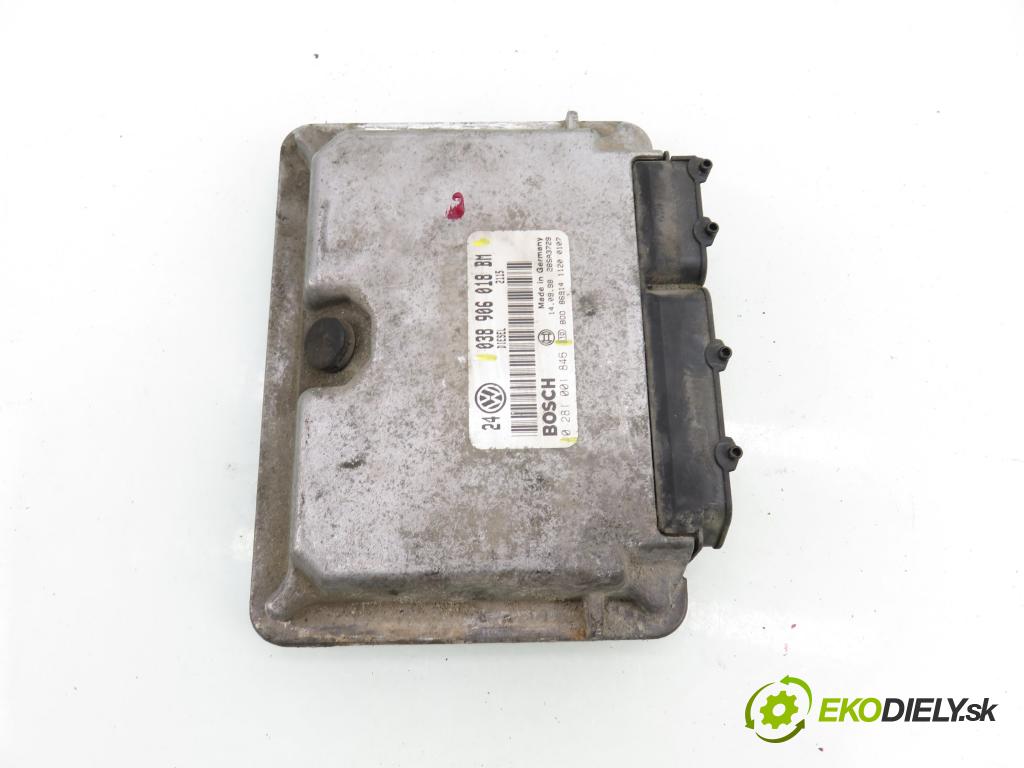 VW GOLF IV (1J1) HB 1998 81,00 1.9 TDI - AHF 1896,00 Riadiaca jednotka Motor 038906018BM ; 0281001846
