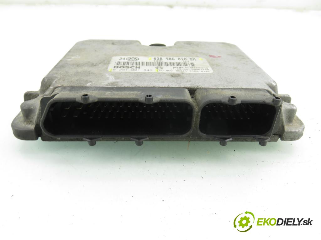 VW GOLF IV (1J1) HB 1998 81,00 1.9 TDI - AHF 1896,00 Riadiaca jednotka Motor 038906018BM ; 0281001846
