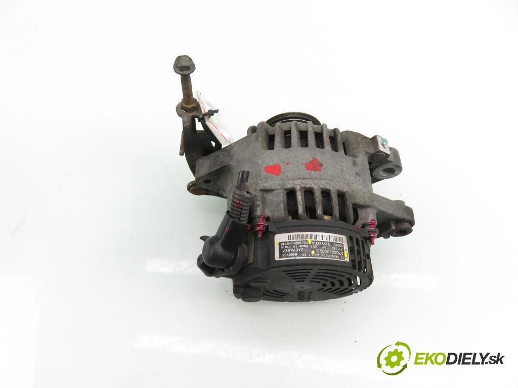 TOYOTA AYGO (_B1_) HB 2007 50,00 1.0 68 - 1KR-FE 998,00 Alternátor 270600Q020 ; MS1022118740 (Alternátor)