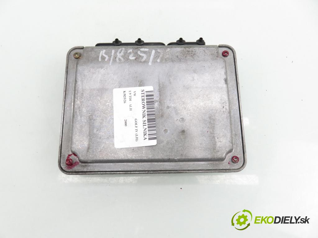 VW GOLF IV (1J1) HB 2000 66,00 1.9 TDI - ALH 1896,00 Riadiaca jednotka Motor 038906018BM ; 0281001846
