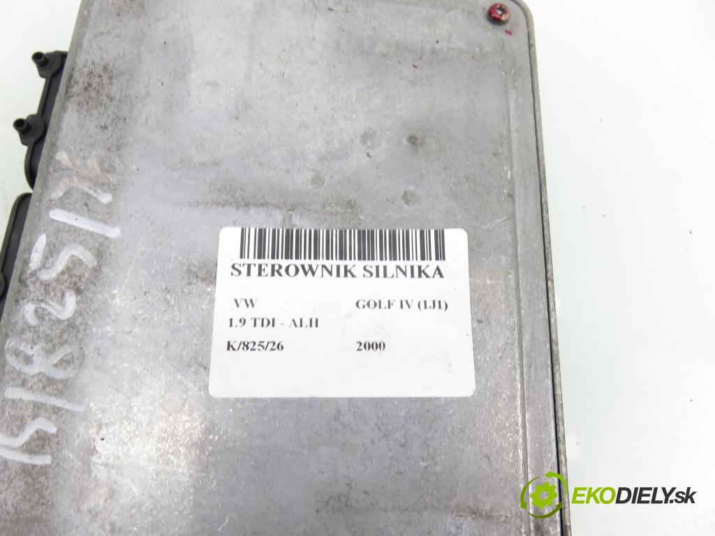 VW GOLF IV (1J1) HB 2000 66,00 1.9 TDI - ALH 1896,00 Riadiaca jednotka Motor 038906018BM ; 0281001846