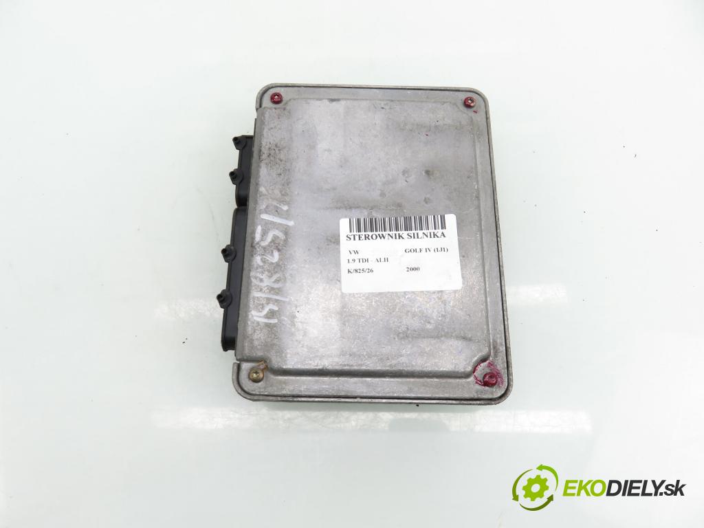 VW GOLF IV (1J1) HB 2000 66,00 1.9 TDI - ALH 1896,00 Riadiaca jednotka Motor 038906018BM ; 0281001846