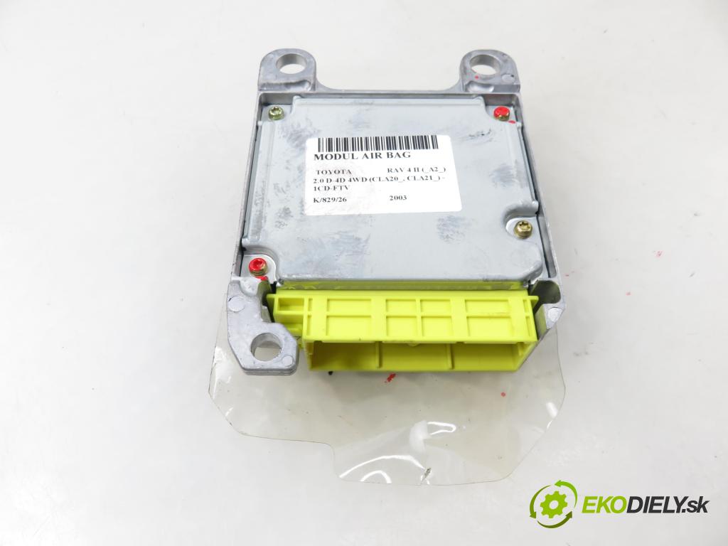 TOYOTA RAV 4 II (_A2_) SUV 2003 85,00 2.0 D-4D 4WD 116 - 1CD-FTV 1995,00 MODUL air BAG 8917042160 ; 1323006912