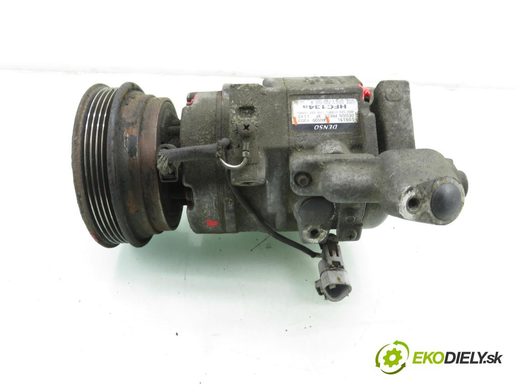 TOYOTA RAV 4 II (_A2_) SUV 2003 85,00 2.0 D-4D 4WD 116 - 1CD-FTV 1995,00 KOMPRESOR: klimatizácie 4472204303 (Kompresor klimatizácie)