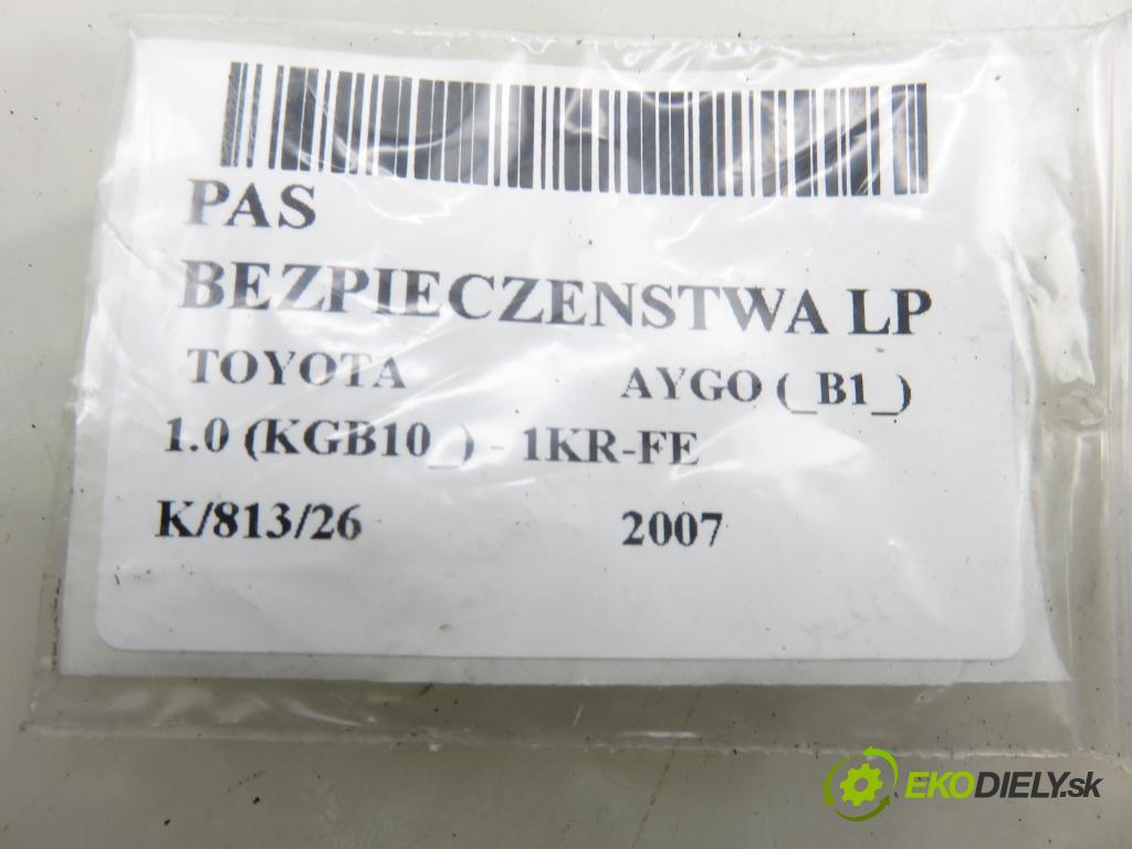 TOYOTA AYGO (_B1_) HB 2007 50,00 1.0 68 - 1KR-FE 998,00 Držiak bezpečnostný LP 7P2170P