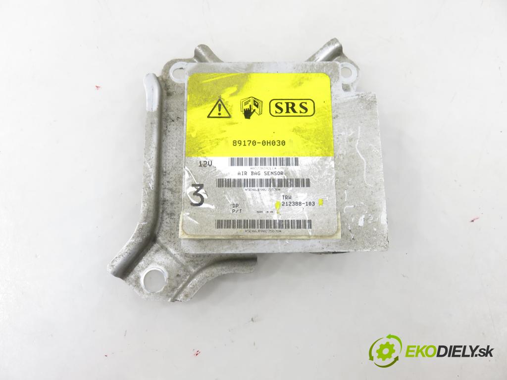 TOYOTA AYGO (_B1_) HB 2007 50,00 1.0 68 - 1KR-FE 998,00 MODUL air BAG 891700H030 ; 212388103