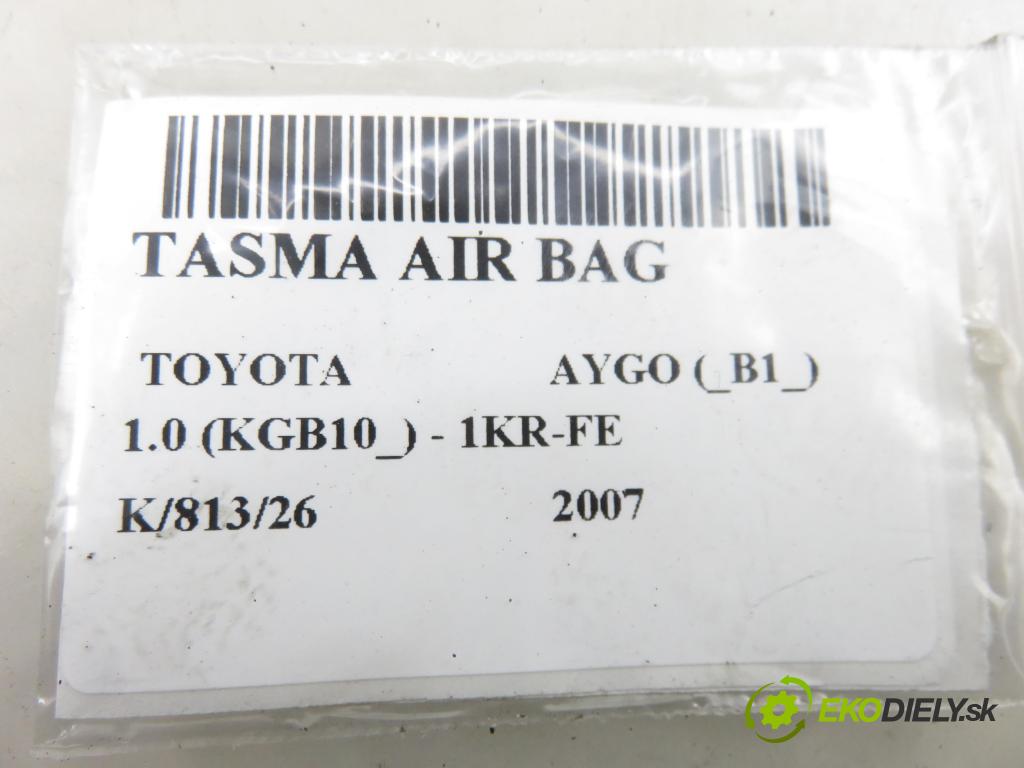 TOYOTA AYGO (_B1_) HB 2007 50,00 1.0 (KGB10_) - 1KR-FE 998,00 PÁSKA: air BAG