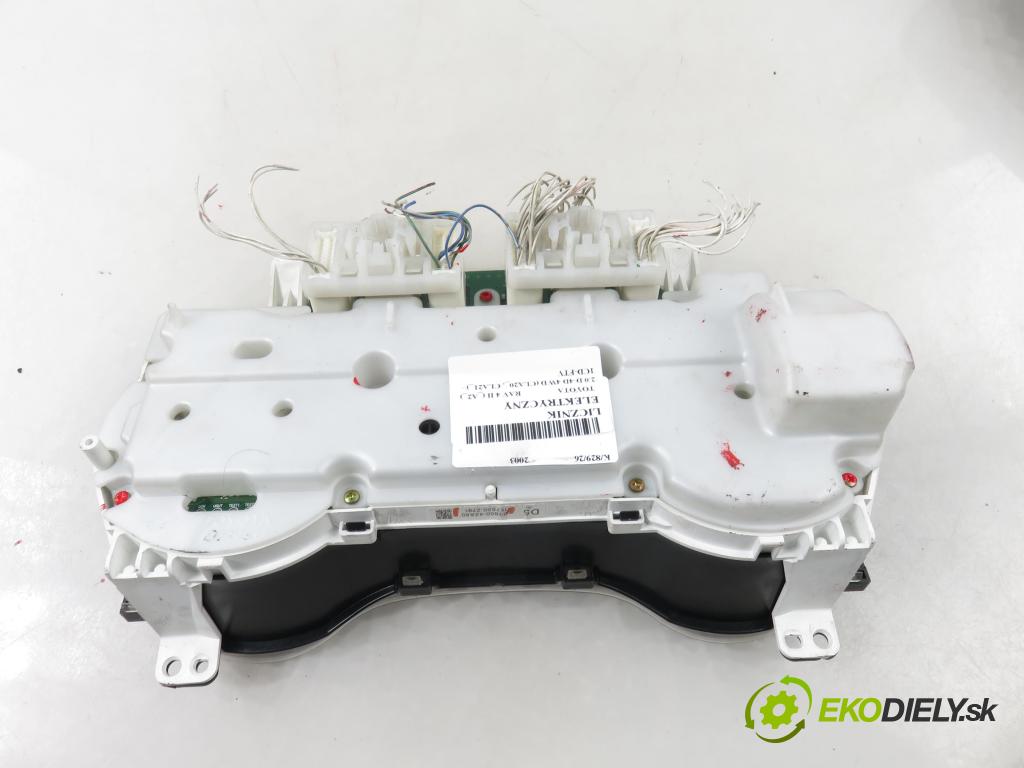 TOYOTA RAV 4 II (_A2_) SUV 2003 85,00 2.0 D-4D 4WD 116 - 1CD-FTV 1995,00 Prístrojovka elektrický 8380042A60 ; 1575202791