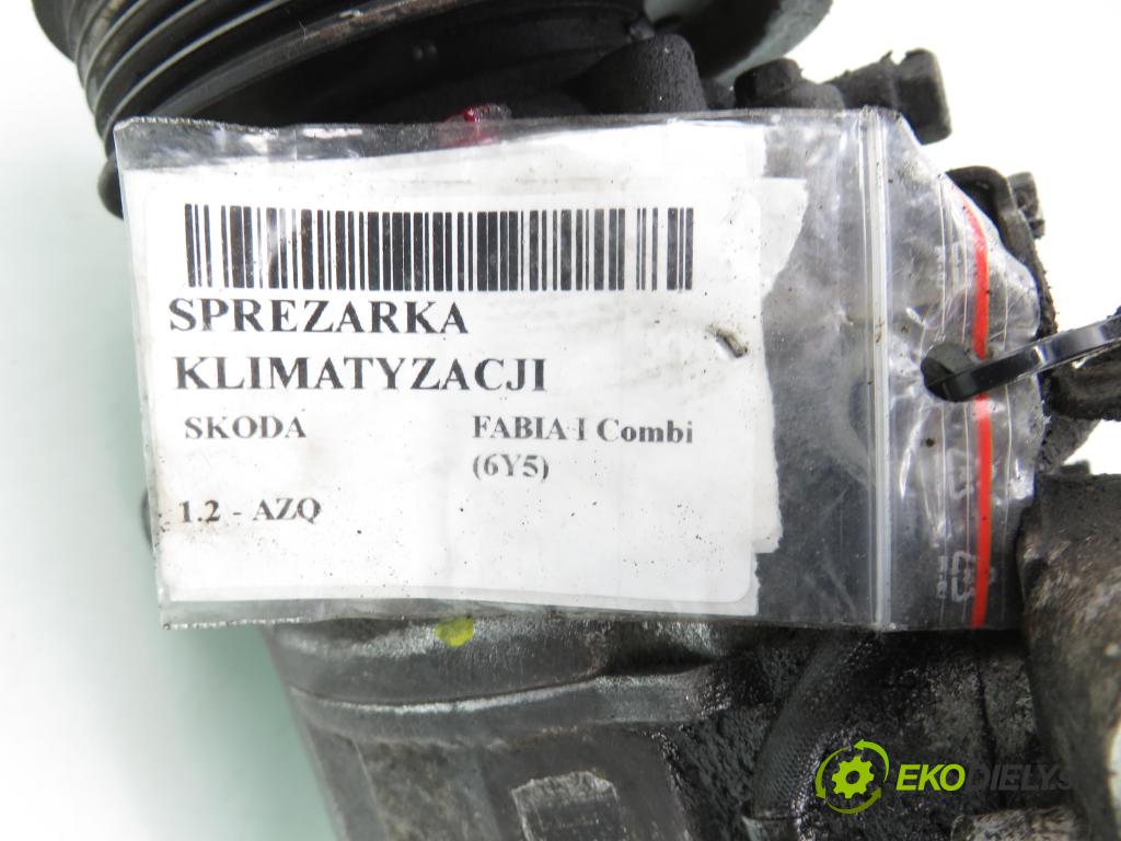 SKODA FABIA I Combi (6Y5) KOMBI 2004 47,00 1.2 - AZQ 1198,00 KOMPRESOR: klimatizácie 6Q0820803G ; 4471803204 (Kompresor klimatizácie)