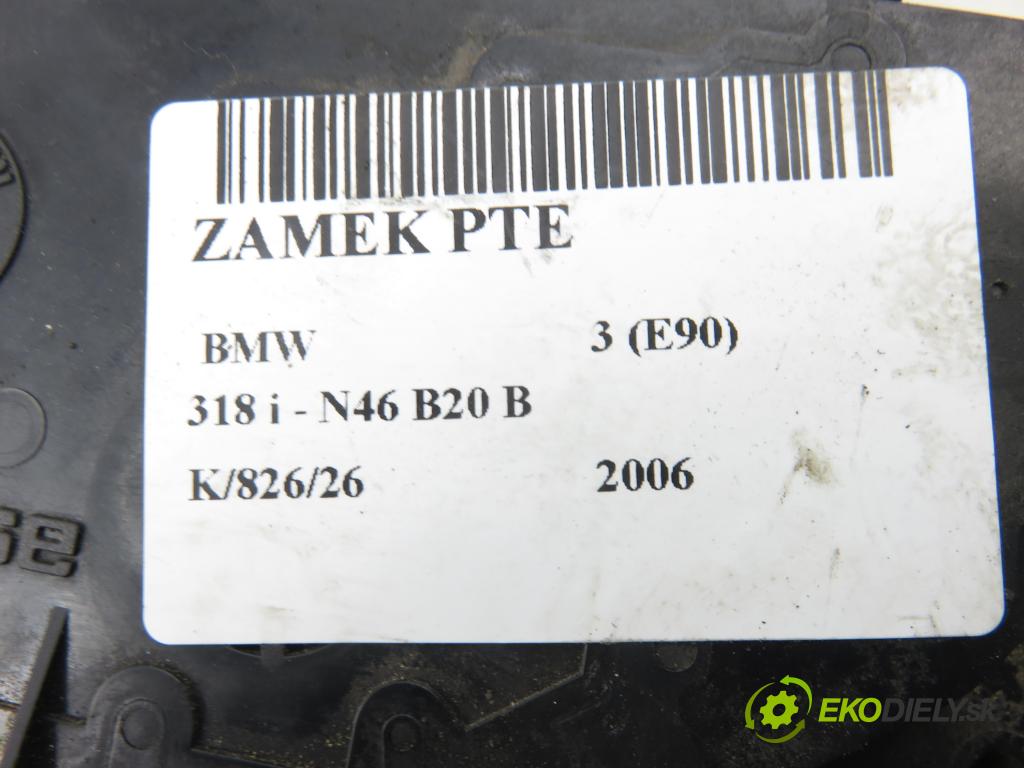 BMW 3 (E90) SEDAN 2006 95,00 318 i 129 - N46 B20 B 1995,00 zámok PTE 7060296