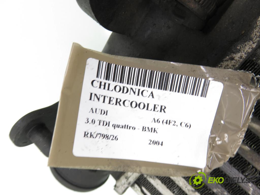 AUDI A6 (4F2, C6) SEDAN 2004 165,00 3.0 TDI quattro - BMK 2967,00 chladič intercooler