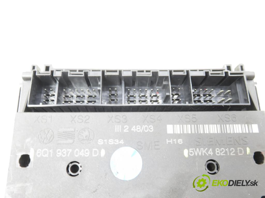SKODA FABIA I Combi (6Y5) KOMBI 2004 47,00 1.2 - AZQ 1198,00 MODUL komfortu 5WK48212D ; 6Q1937049D