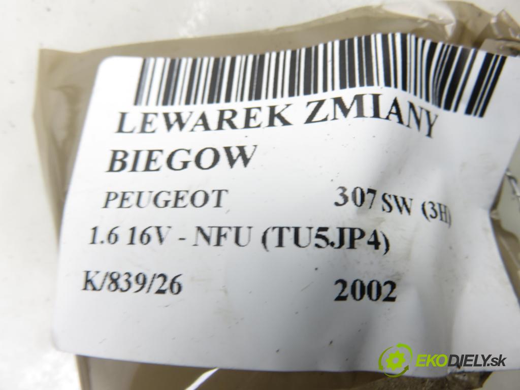 PEUGEOT 307 SW (3H) KOMBI 2002 81,00 1.6 16V - NFU (TU5JP4) 1587,00 ZVEDÁK: 9646867680