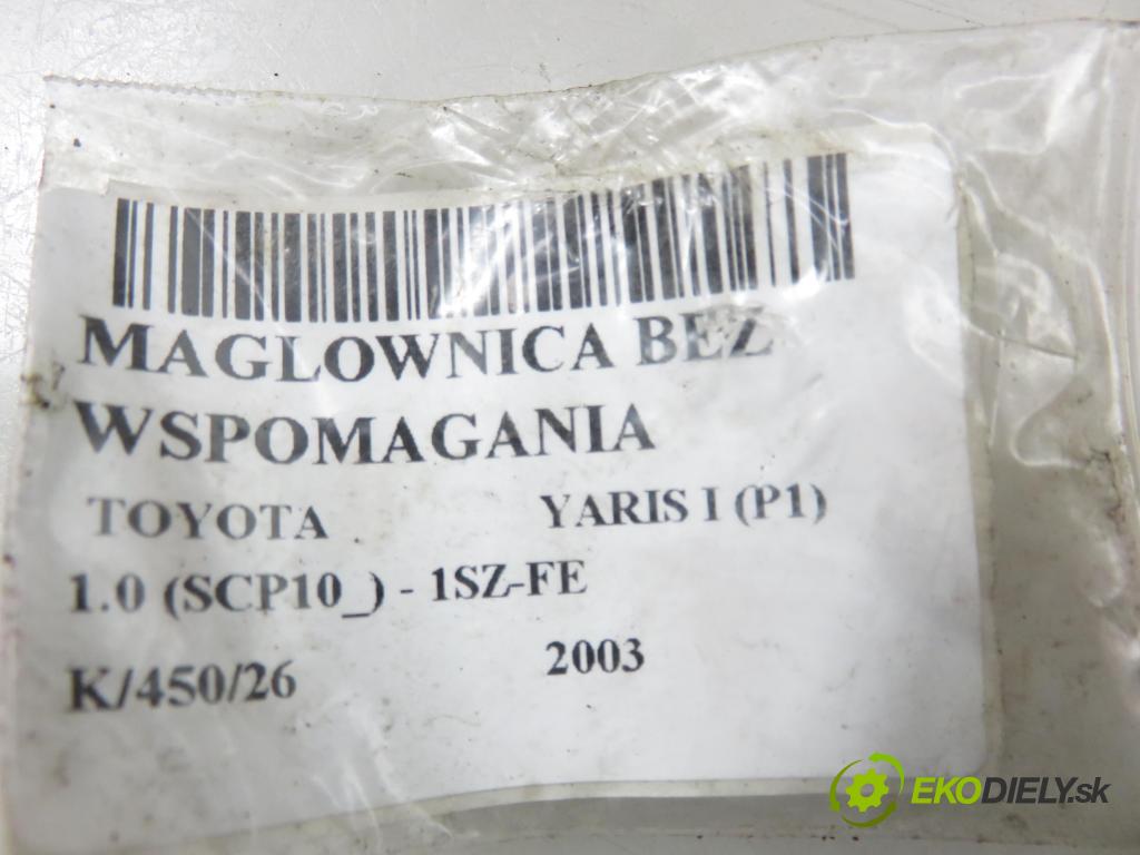 TOYOTA YARIS (_P1_) HB 2003 50,00 1.0 VVT- i 68 - 1SZ-FE 998,00 Riadenie bez servočerpadlo 455000D011