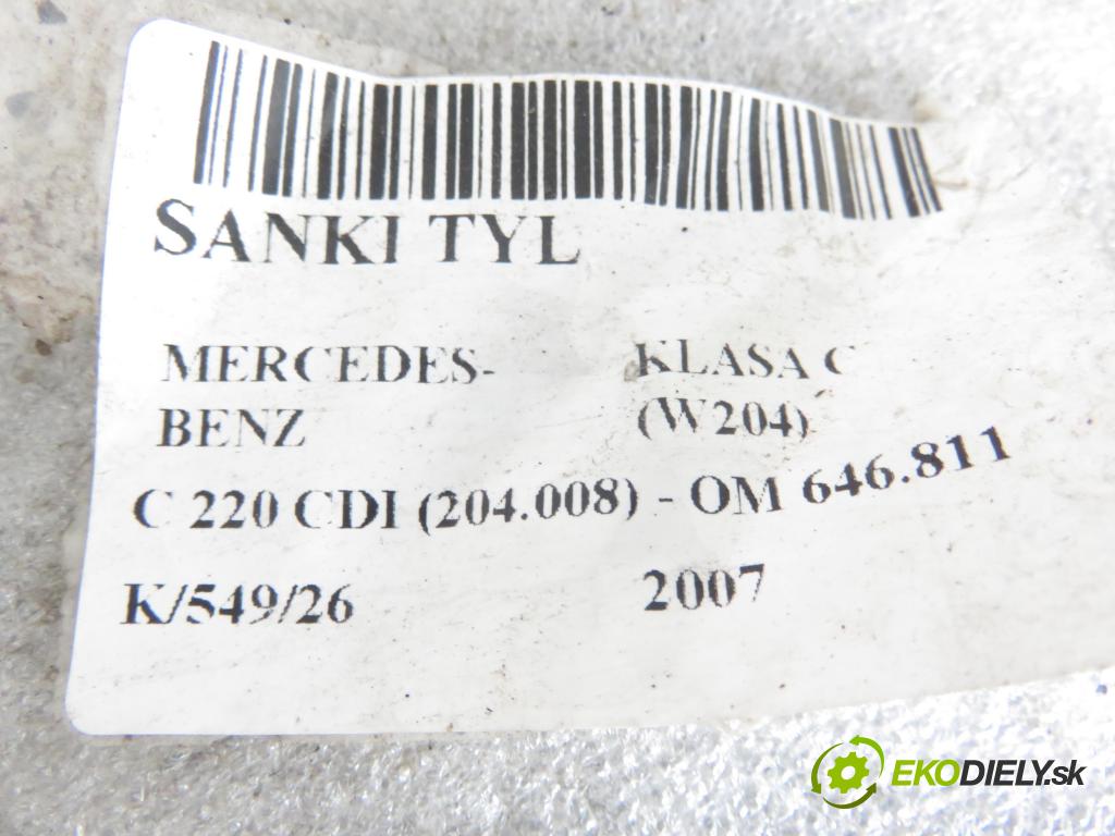 MERCEDES-BENZ KLASA C (W204) SEDAN 2007 125,00 C 220 CDI 170 - OM 646.811 2148,00 zadné 2043503701