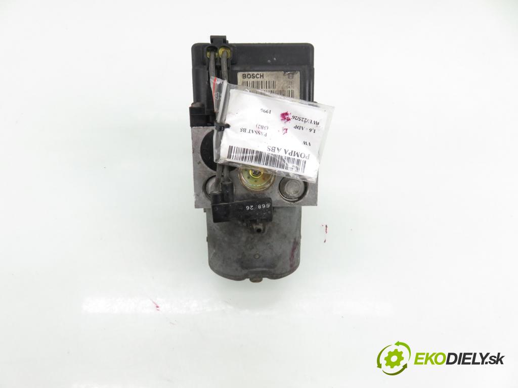 VW PASSAT B5 (3B2) SEDAN 1996 74,00 1.6 - ADP 1595,00 Pumpa ABS 0265216411 ; 0273004132 ; 8E0614111 (Pumpa ABS)