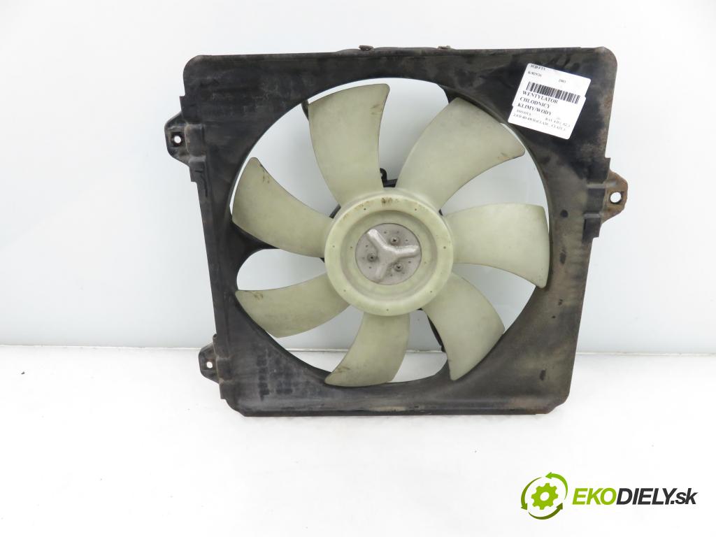 TOYOTA RAV 4 II (_A2_) SUV 2003 85,00 2.0 D-4D 4WD 116 - 1CD-FTV 1995,00 Ventilátor chladič klíma/voda 1636328050 ; 0620007320