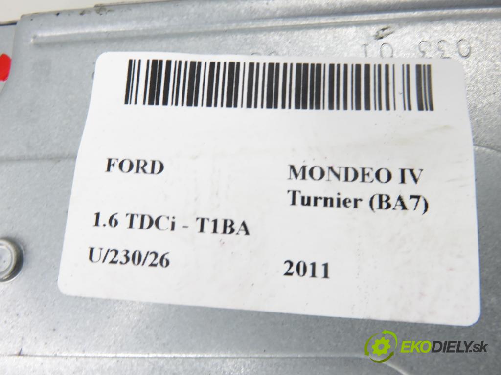 FORD MONDEO IV Turnier (BA7) KOMBI 2011 85,00 1.6 TDCi - T1BA 1560,00 riadiaca jednotka / MODUL INNE: 0199DC1005 ; BG9T14B526CA
