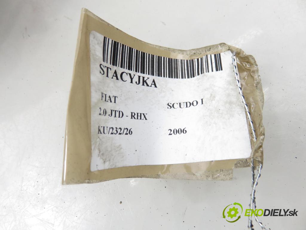 FIAT SCUDO Skrzynia (220_) FURGON 2006 69,00 2.0 JTD - RHX 1997,00 spinačka  (Spínacia skrinka)
