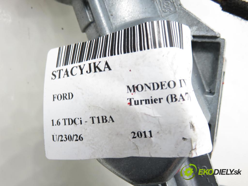 FORD MONDEO IV Turnier (BA7) KOMBI 2011 85,00 1.6 TDCi - T1BA 1560,00 spinačka 3M513F880AE ; 6E5T15607CA (Spínacia skrinka)