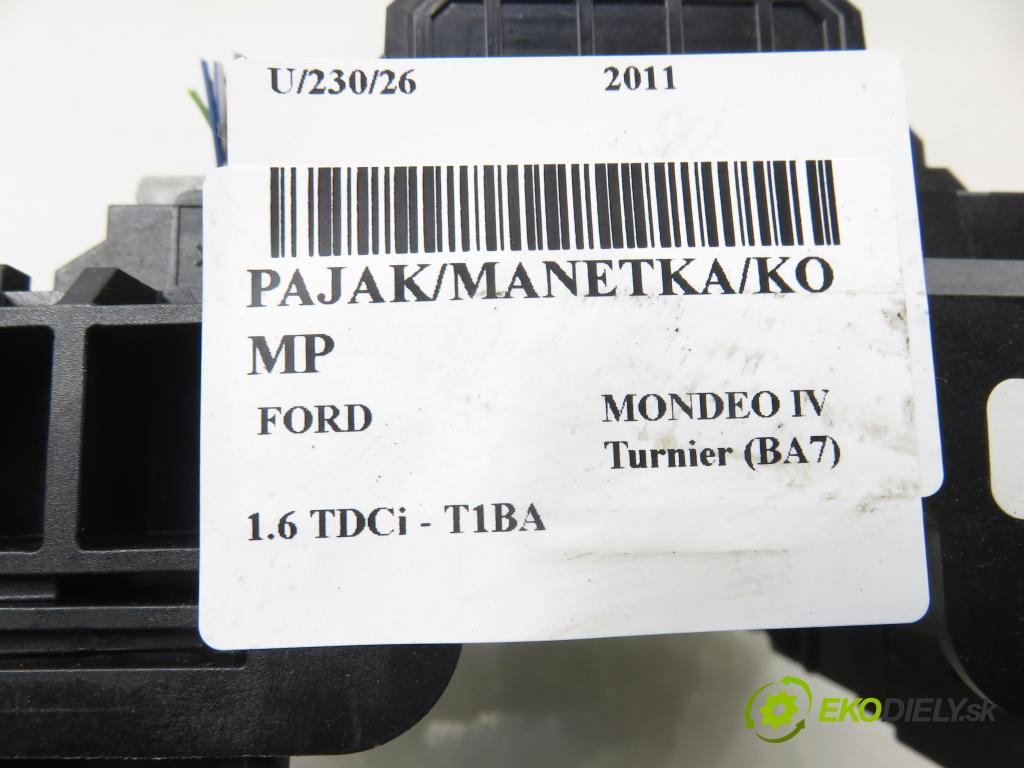 FORD MONDEO IV Turnier (BA7) KOMBI 2011 85,00 1.6 TDCi - T1BA 1560,00 páčka/prepínač AG9T13N064DE