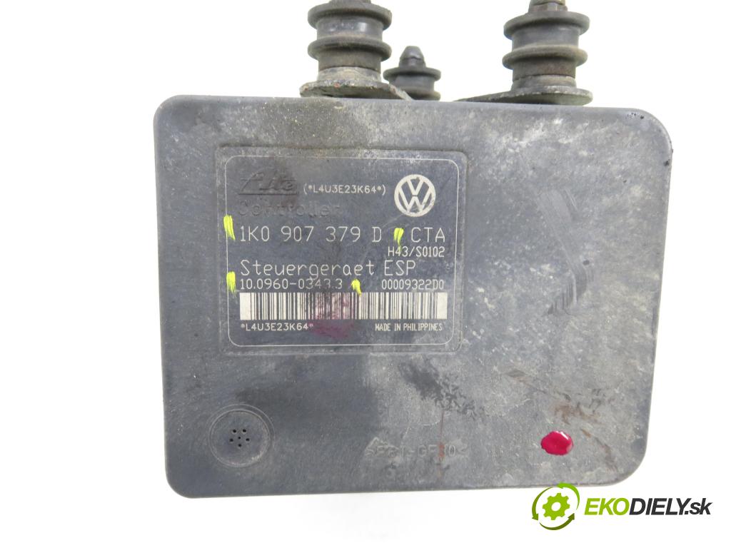 AUDI A3 (8P1) HB 2003 77,00 1.9 TDI PD 105 - BKC 1896,00 Pumpa ABS 1K0907379D ; 1K0614517B ; 10020600404 (Pumpa ABS)