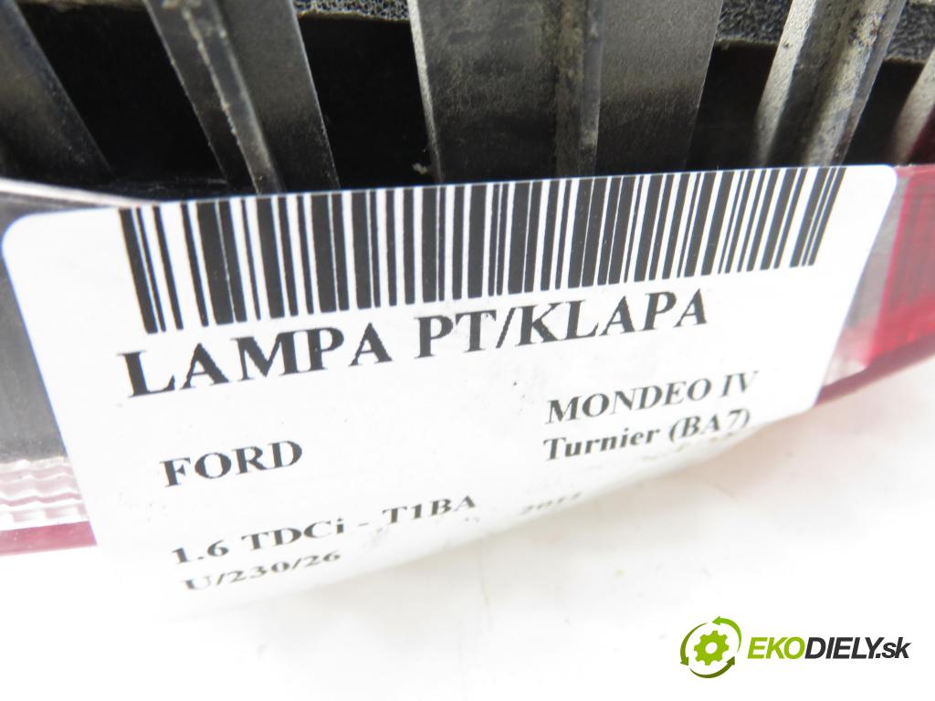 FORD MONDEO IV Turnier (BA7) KOMBI 2011 85,00 1.6 TDCi - T1BA 1560,00 Svetlo pravé zadné kufor