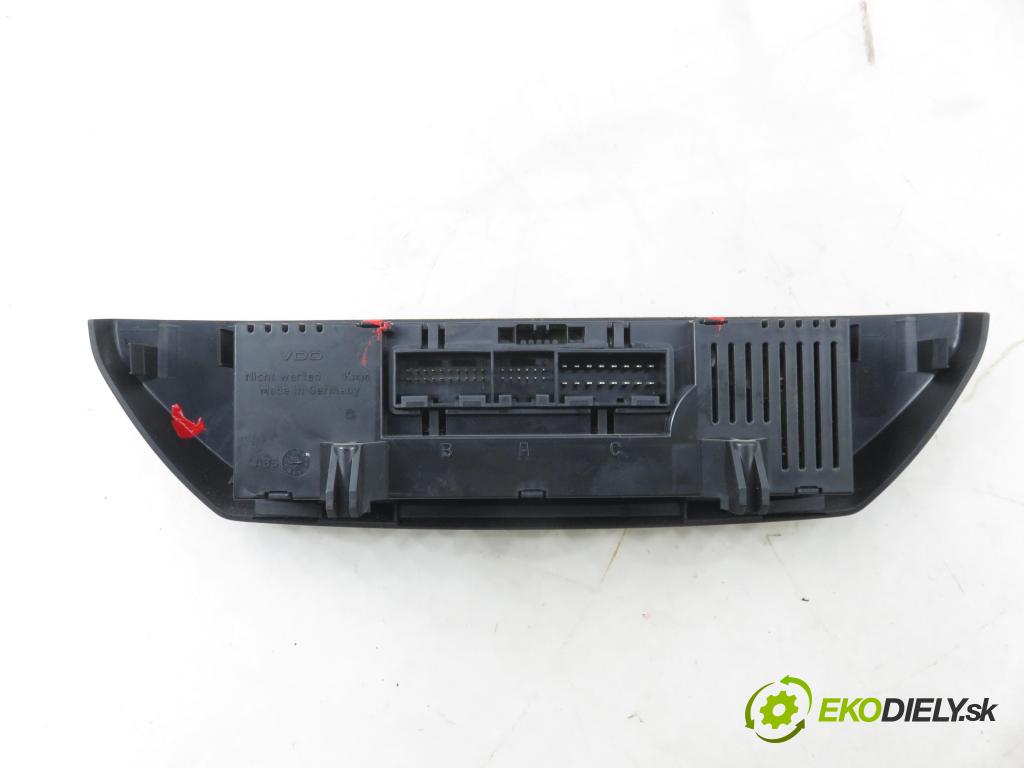 VW POLO (9N_) HB 2006 74,00 1.4 16V - BBZ 1390,00 Panel kúrenia KLIMATRONIK 6Q0907044E
