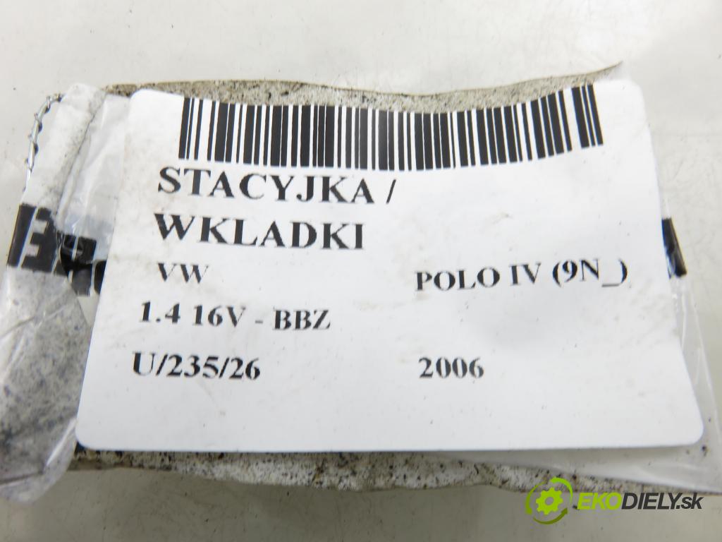 VW POLO (9N_) HB 2006 74,00 1.4 16V - BBZ 1390,00 spinačka 4B0905851N (Spínacia skrinka)