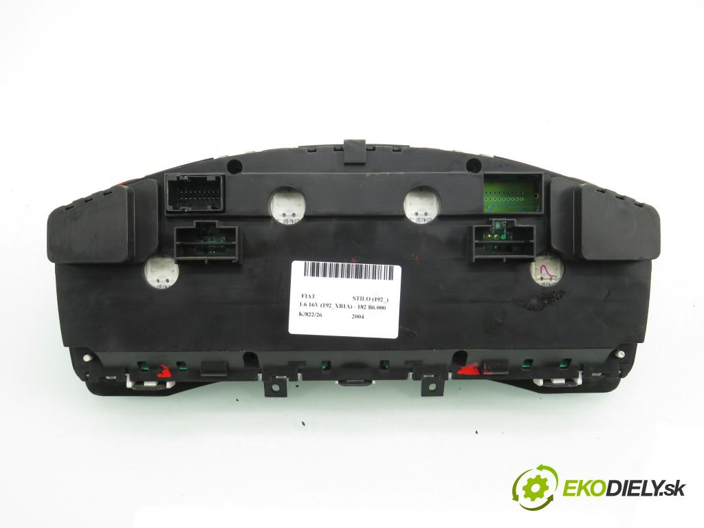 FIAT STILO (192_) HB 2004 76,00 1.6 16V 103 - 182 B6.000 1596,00 Prístrojovka elektrický 1FCF10849AAF ; 51746761