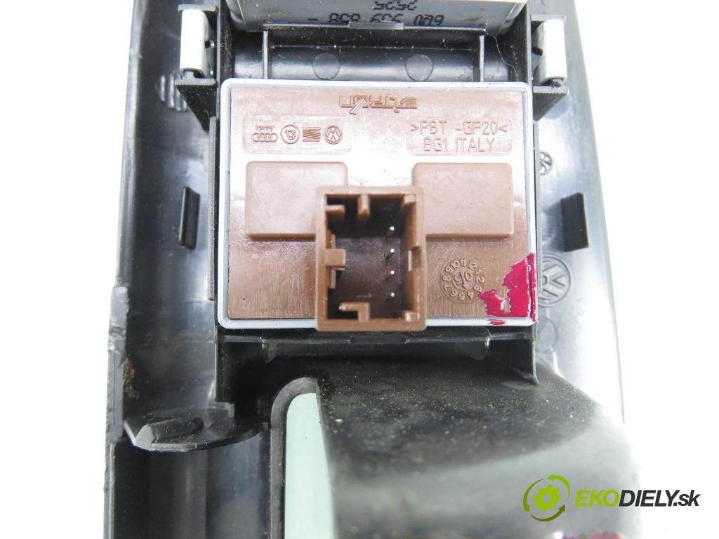 VW POLO (9N_) HB 2006 74,00 1.4 16V - BBZ 1390,00 Panel ovládania okien 6Q1867171F