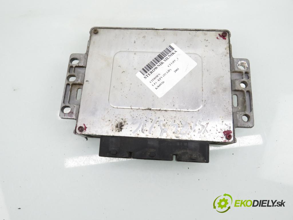 CITROEN C3 I (FC_) HB 2003 54,00 1.4 i - KFV (TU3JP) 1360,00 Riadiaca jednotka Motor 9648293980 ; 9642222380
