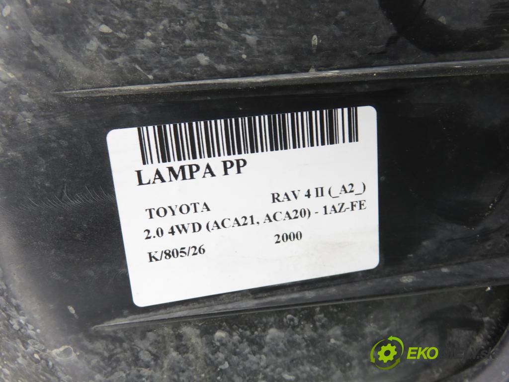 TOYOTA RAV 4 II (_A2_) SUV 2000 110,00 2.0 4WD 150 - 1AZ-FE 1998,00 Svetlo PP