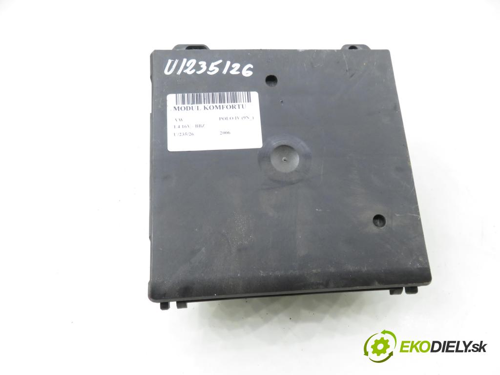VW POLO (9N_) HB 2006 74,00 1.4 16V - BBZ 1390,00 MODUL komfortu 5WK48212D ; 6Q1937049D