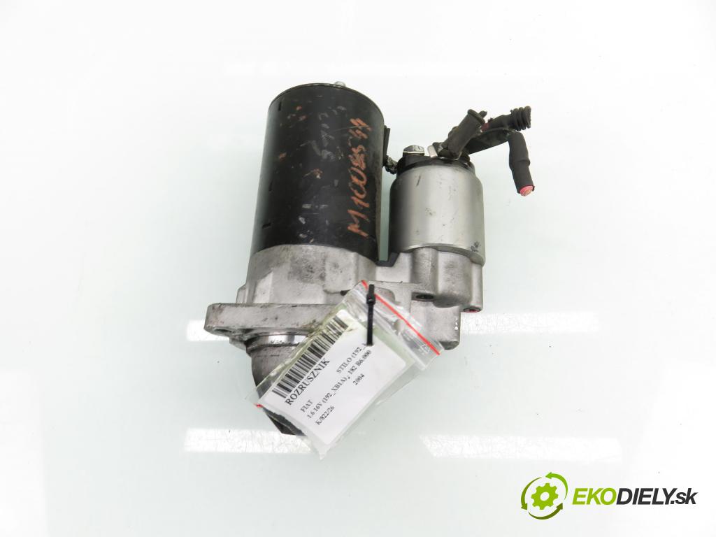 FIAT STILO (192_) HB 2004 76,00 1.6 16V (192_XB1A) - 182 B6.000 1596,00 startér STX200196 (Startér)