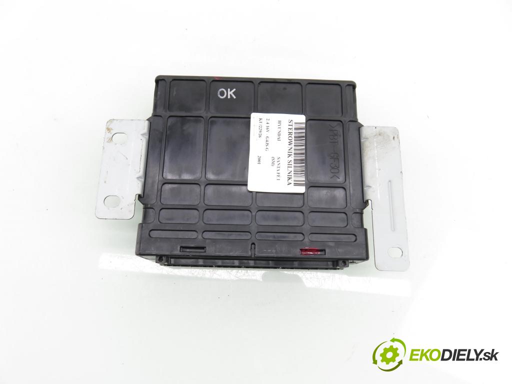 HYUNDAI SANTA FÉ I (SM) SUV 2001 0,00 2.4 16V - G4JS-G 2351,00 Riadiaca jednotka Motor 3912138160 ; 9040930084A00