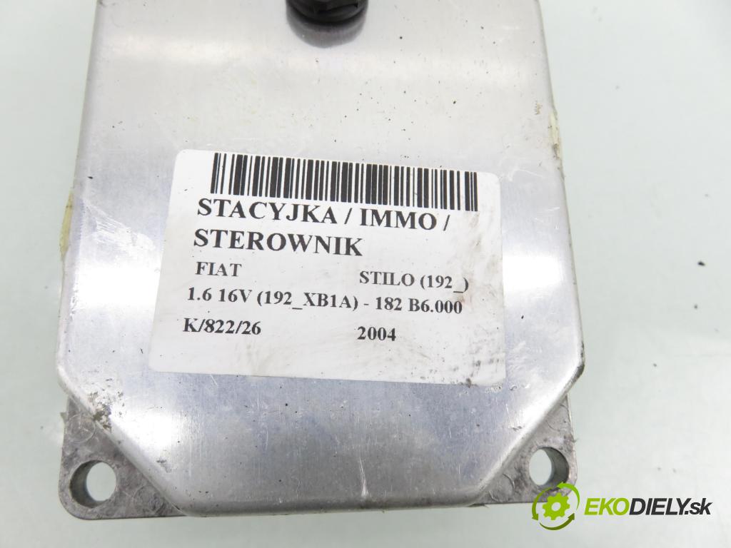 FIAT STILO (192_) HB 2004 76,00 1.6 16V 103 - 182 B6.000 1596,00 Riadiaca jednotka Motor 55181521 ; IAW5NF ; 6160052709