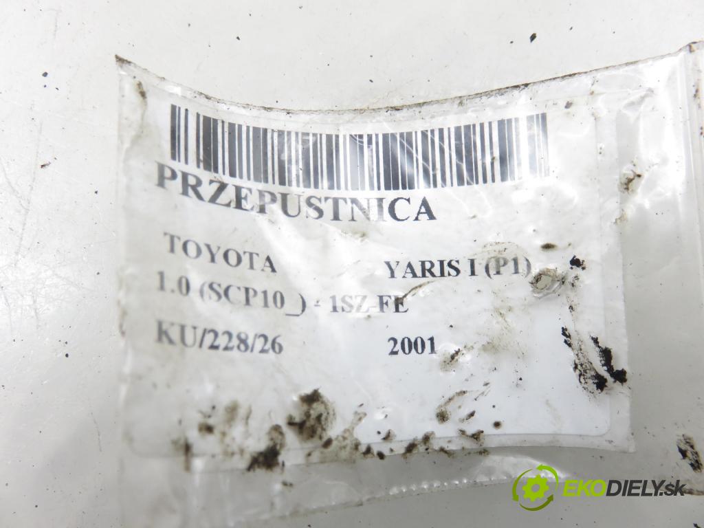 TOYOTA YARIS (_P1_) HB 2001 50,00 1.0 VVT- i 68 - 1SZ-FE 998,00 Škrtiaca klapka 222100J010 (Škrtiaca klapka)
