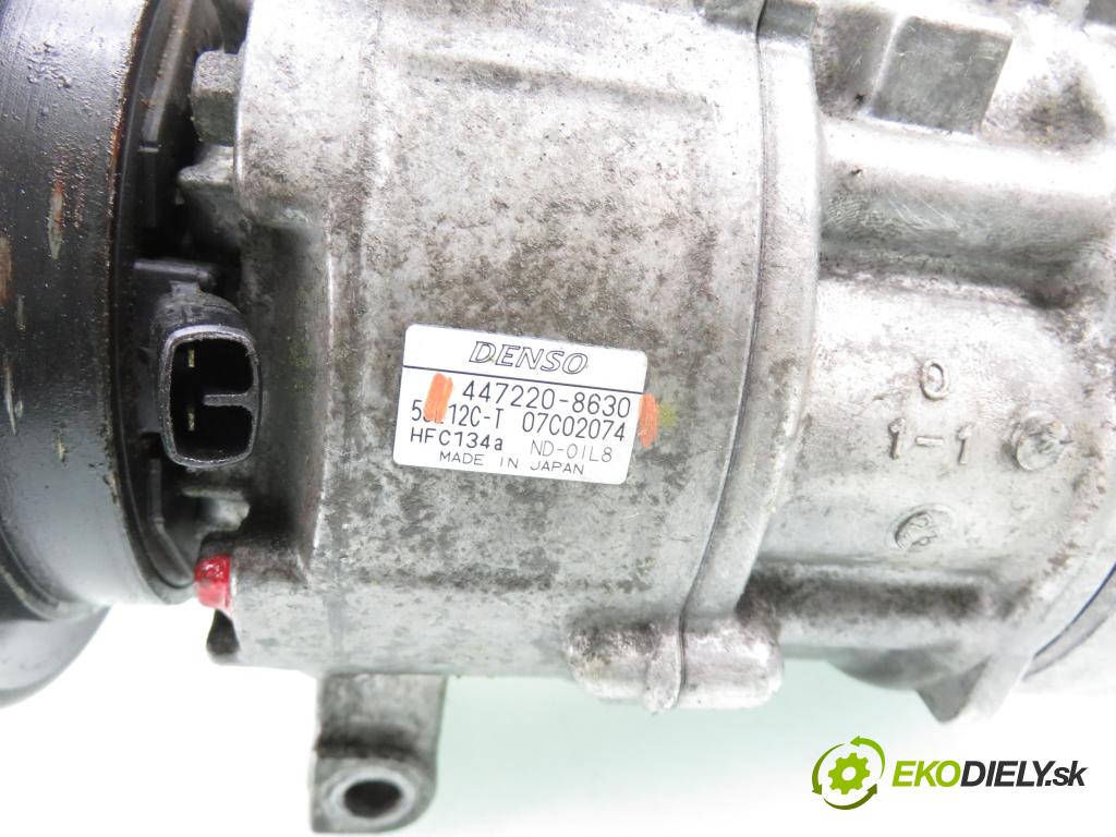FIAT STILO (192_) HB 2004 76,00 1.6 16V 103 - 182 B6.000 1596,00 KOMPRESOR: klimatizácie 4472208630 (Kompresor klimatizácie)
