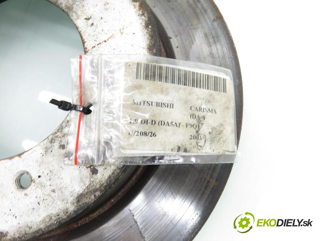 MITSUBISHI CARISMA (DA_) SEDAN 2003 75,00 1.9 DI-D (DA5A) - F9Q1 1870,00 Lamela kotúč brzdová zadné