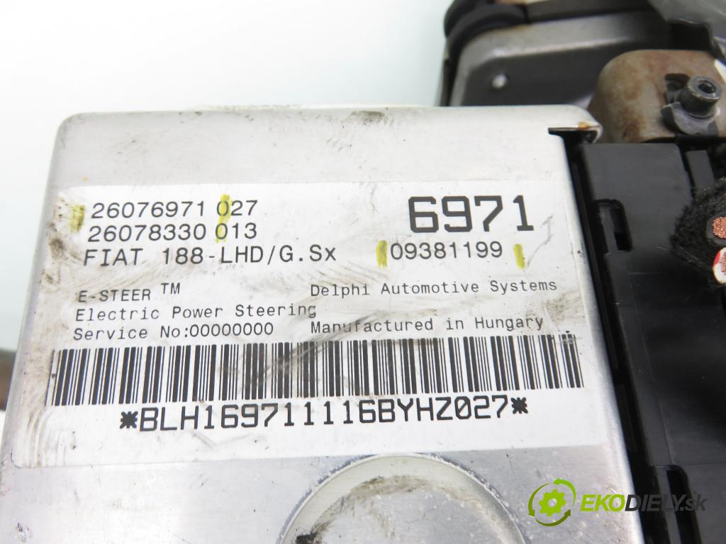FIAT PUNTO (188_) HB 2001 44,00 1.2 60 - 188 A4.000 1242,00 serv/podporovanie elektrické 46755203 ; 26076971 ; 09381199