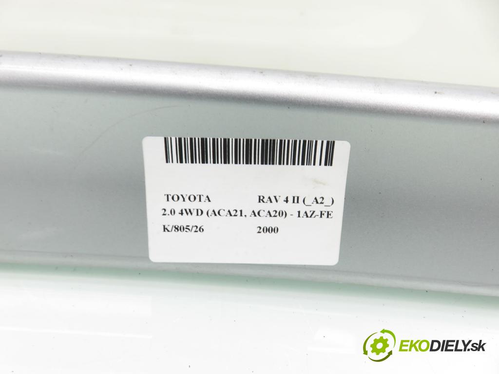 TOYOTA RAV 4 II (_A2_) SUV 2000 110,00 2.0 4WD 150 - 1AZ-FE 1998,00 SPOJLER: dverí