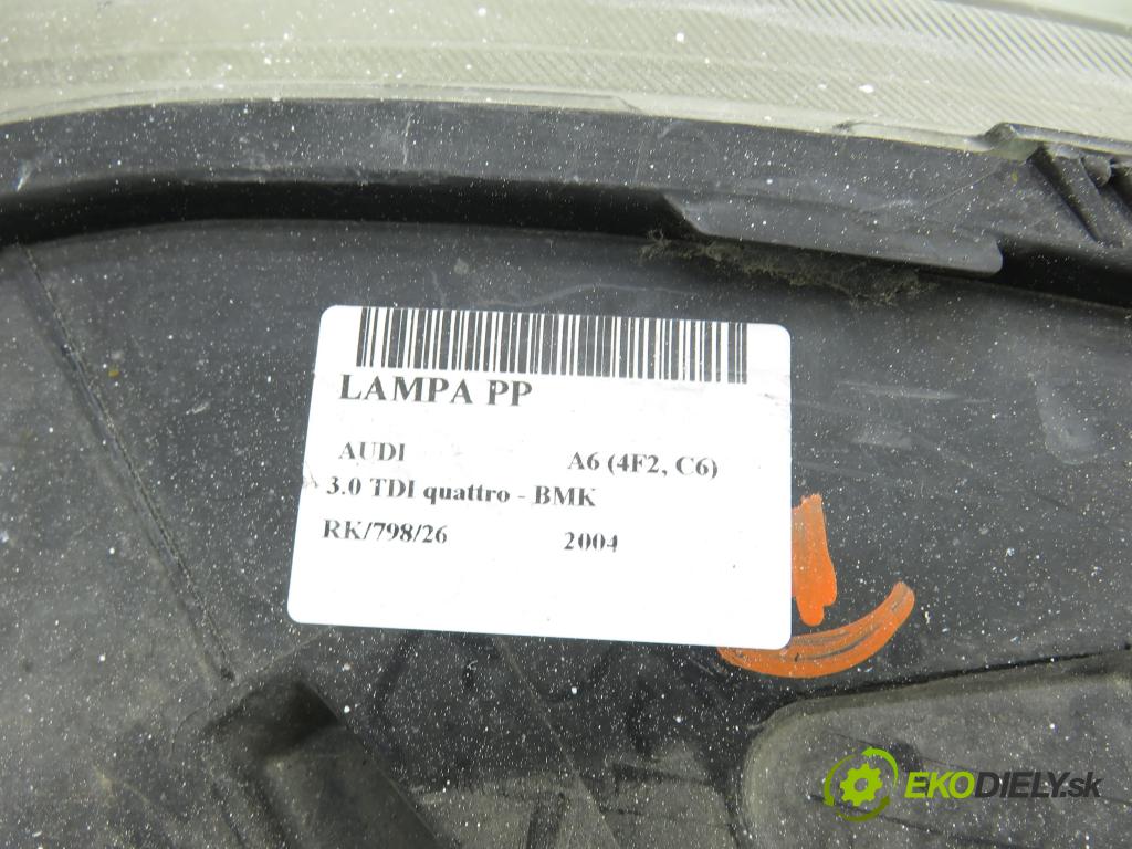 AUDI A6 (4F2, C6) SEDAN 2004 165,00 3.0 TDI quattro - BMK 2967,00 Svetlo PP